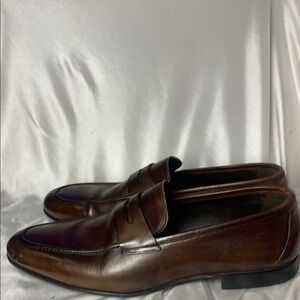 The boot New York Adam Derrick made in Italy mens Elegant Brown Leather Loafers